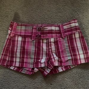 Plaid Abercrombie Shorts